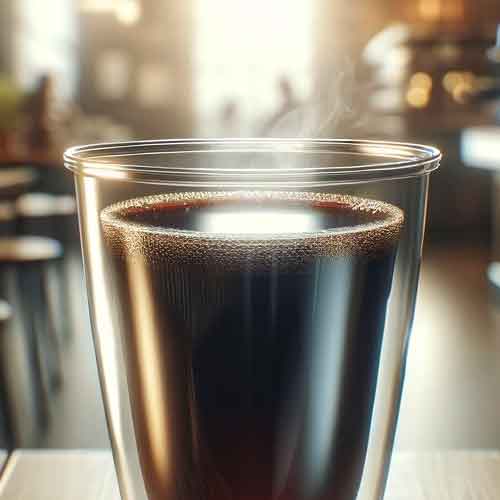 Kaffekopper i glas