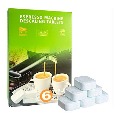 Afkalkningstabs til kaffe- og espressomaskiner