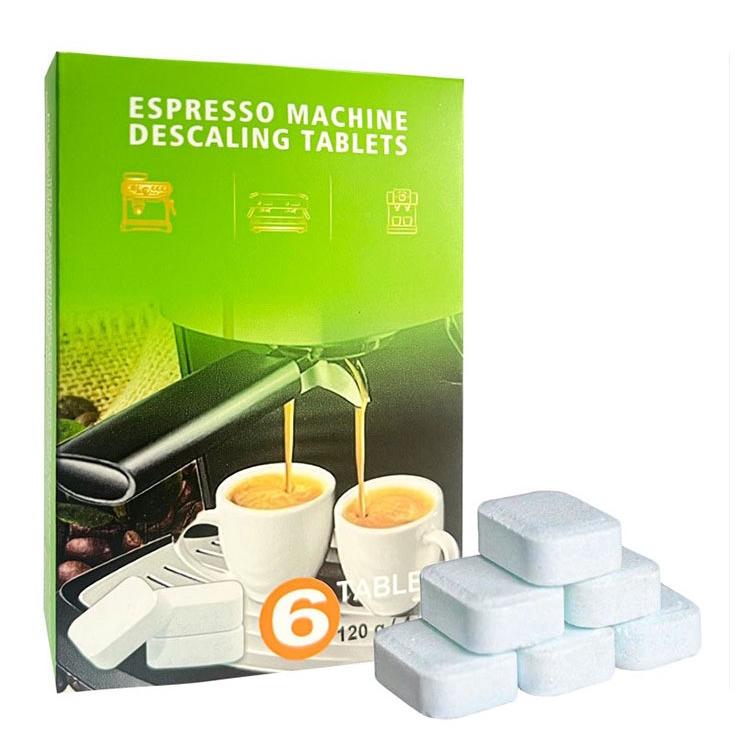 Afkalkningstabs til kaffe- og espressomaskiner