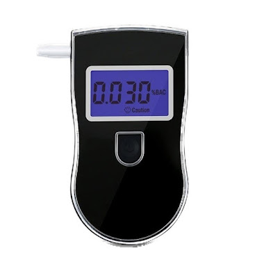 Alkometer Alkoholtester Pro. Inkl. 5 mundstykker