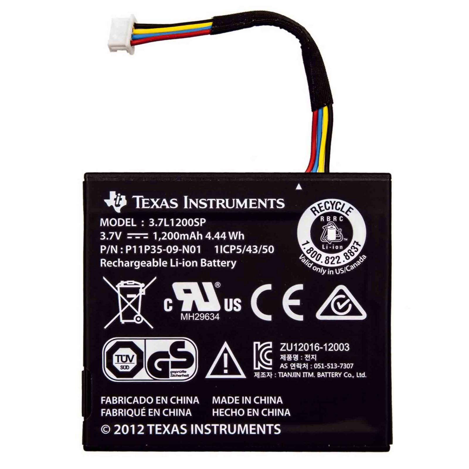 Org. batteri til TI Nspire CX, CX CAS samt Touchpad (3.7L1060SP/3.7L1200SP)