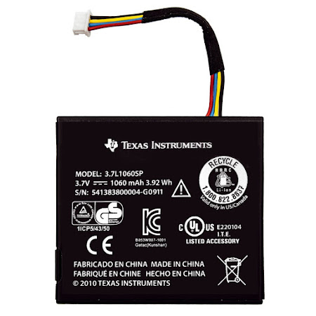 Org. batteri til TI Nspire CX, CX CAS samt Touchpad (3.7L1060SP/3.7L1200SP)