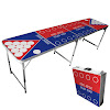 Beer Pong Bord med Flip Cup
