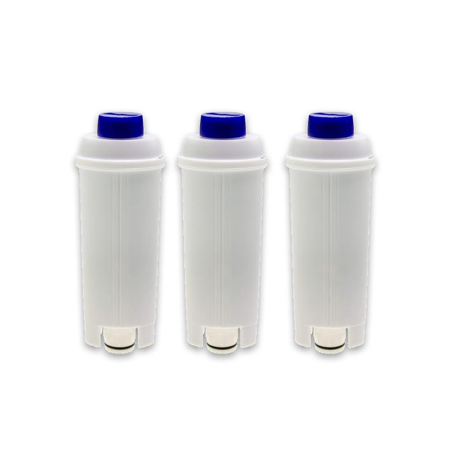 3 stk. DeLonghi vandfilter. Kompatibelt vandfilter (CMF006 / DLS C002)