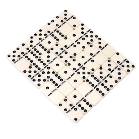 Domino spil - Domino i praktisk etui til opbevaring