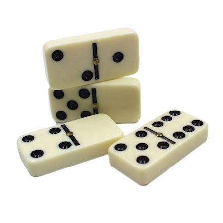Domino spil - Domino i praktisk etui til opbevaring