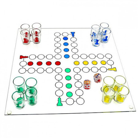 Druk Ludo - Ludo med shots. Øl Ludo