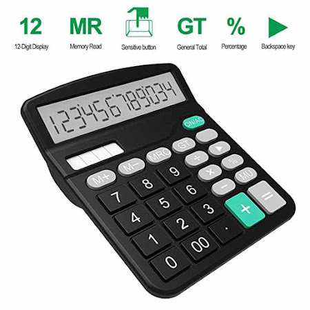 Finans lommeregner 12 bit