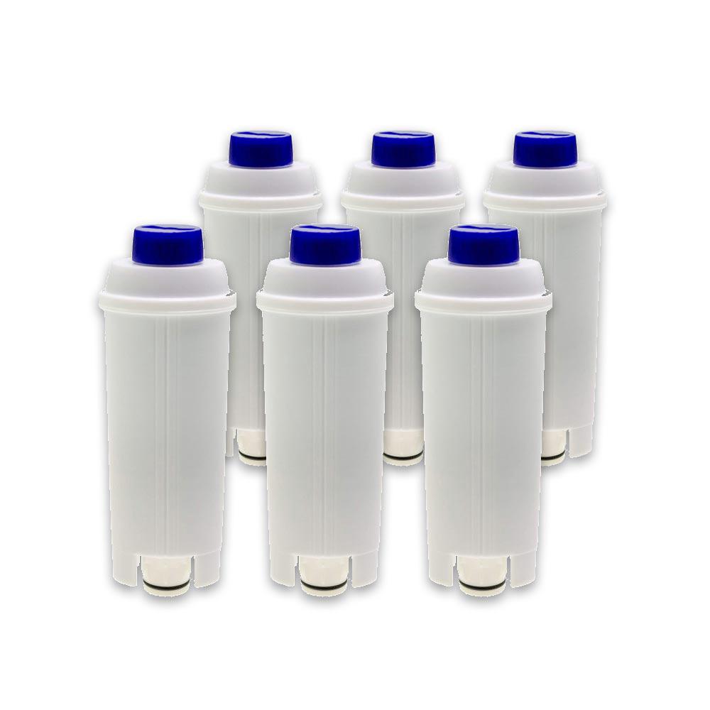 6 stk. Gastroback vandfilter. Kompatibelt vandfilter (CMF006 / DLS C002)