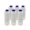 6 stk. Gastroback vandfilter. Kompatibelt vandfilter (CMF006 / DLS C002)
