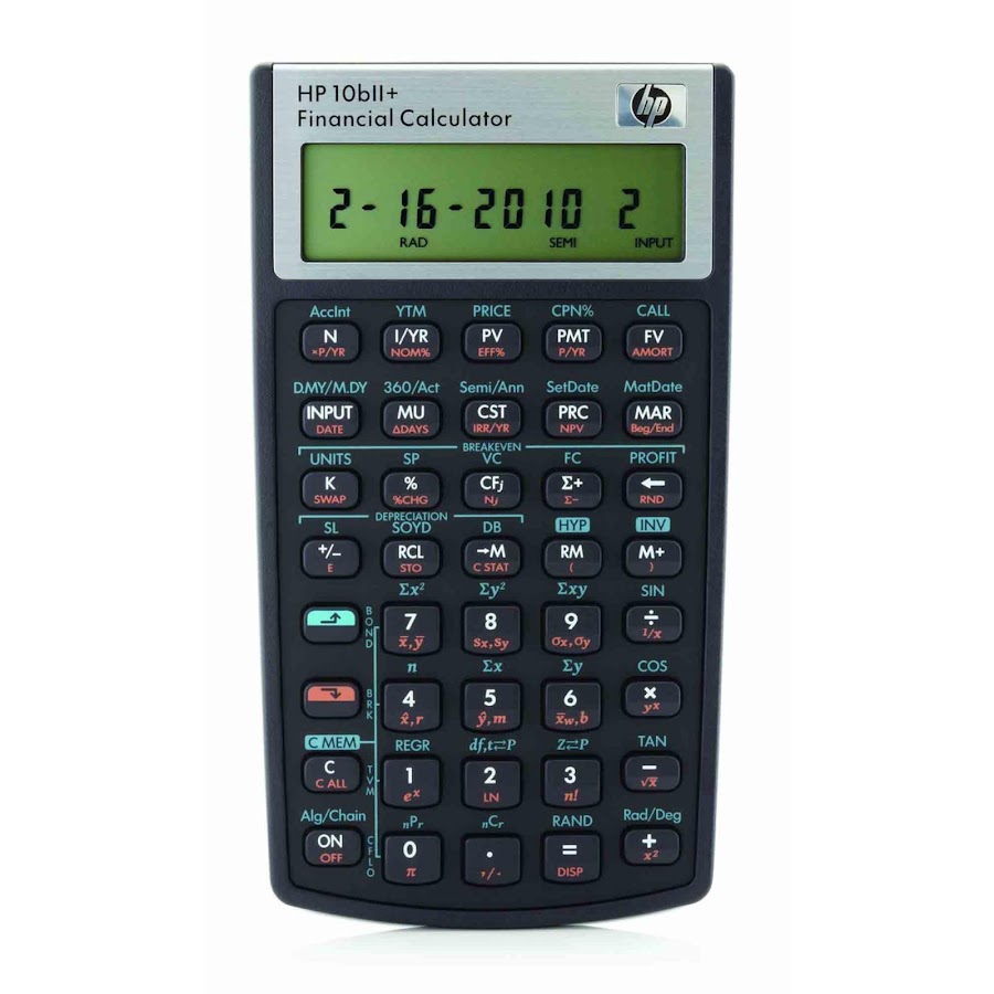 HP 10bII+ Finansregner