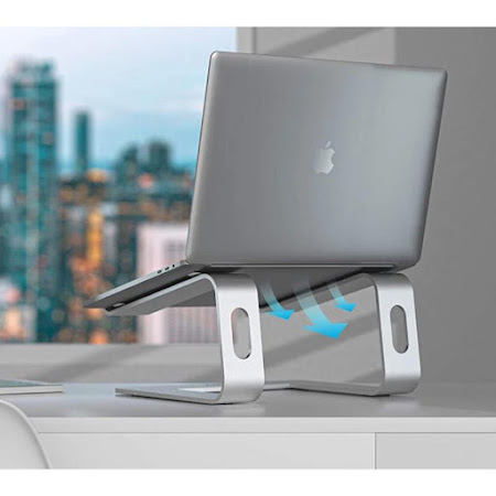 Laptop stand i aluminium