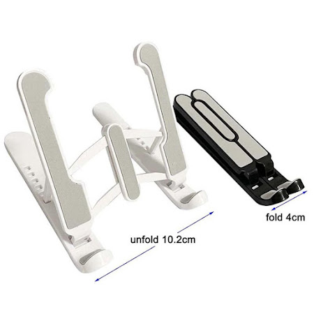 Laptop stand i sort