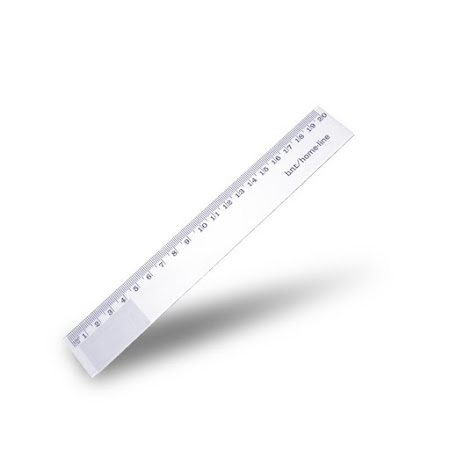 Lineal, 20 cm, Transperant