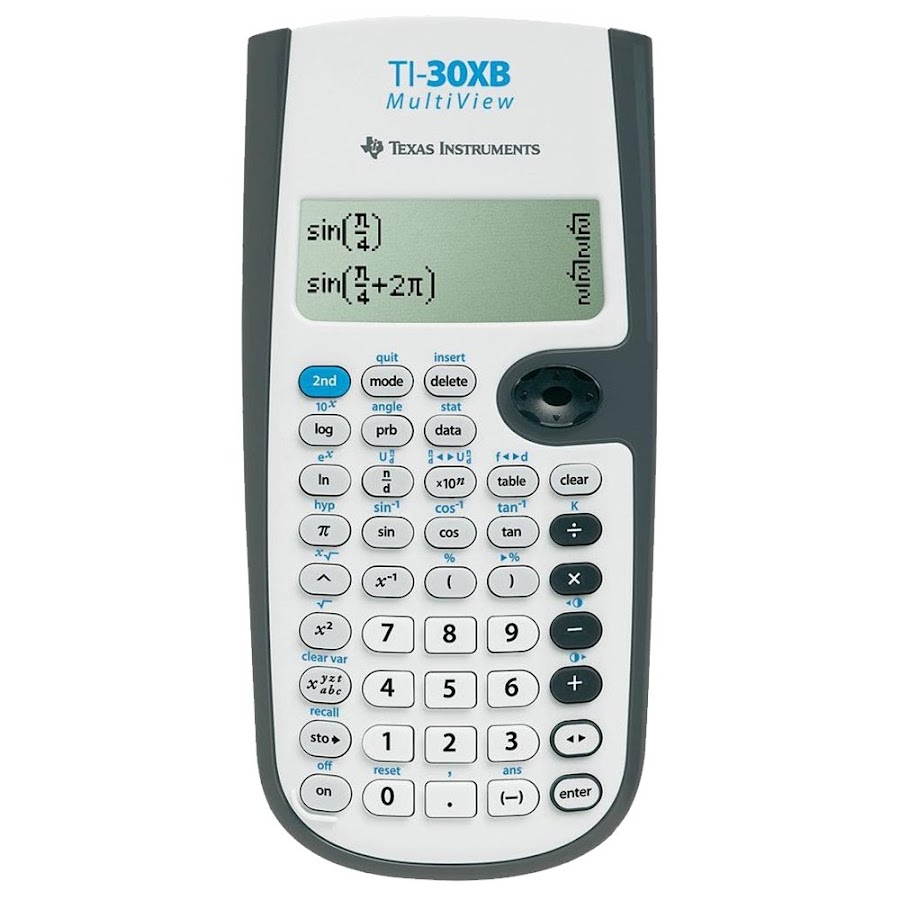 TI 30XB MultiView lommeregner (matematikregner)