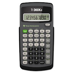 TI-30Xa Lommeregner