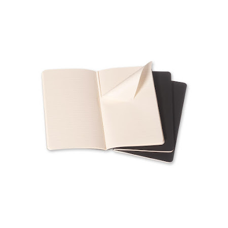 3 x Cahier Journal Pocket Black