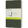 3 x Cahier Journal Pocket Green