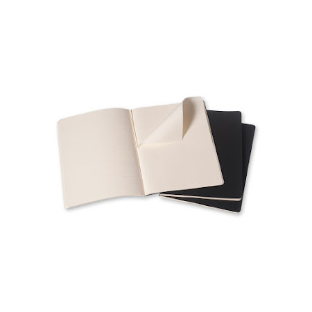 3 x Cahier Journal XL Black