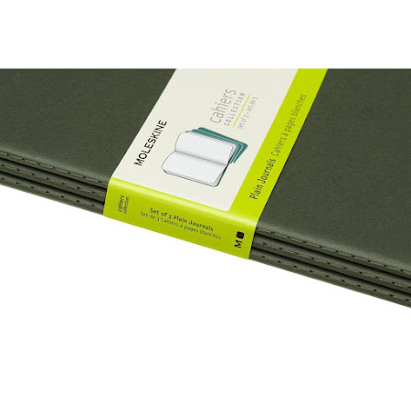 3 x Cahier Journal XL Green