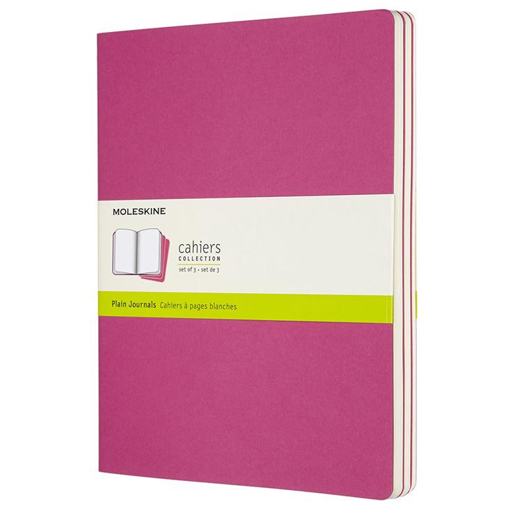 3 x Cahier Journal XL Pink