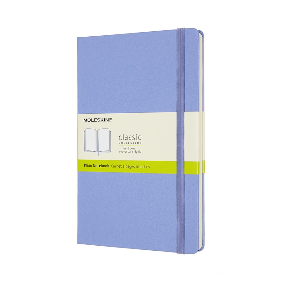 Classic Hard Cover Large Hydrangea Blue
