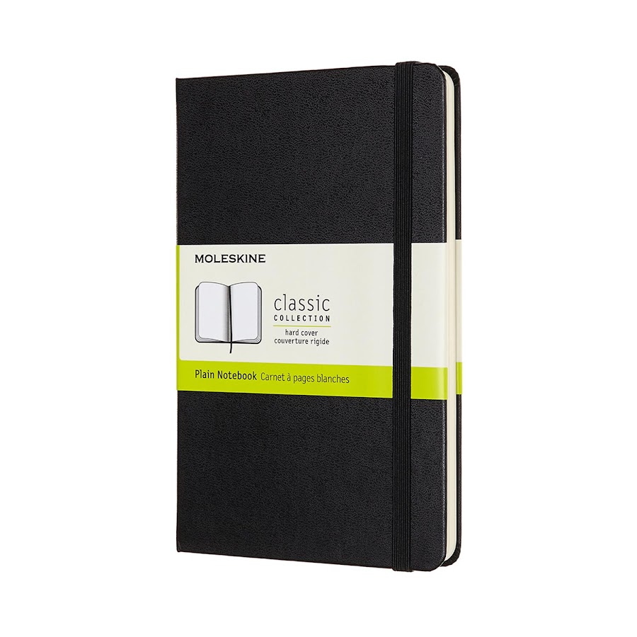 Classic Hard Cover Pocket Black