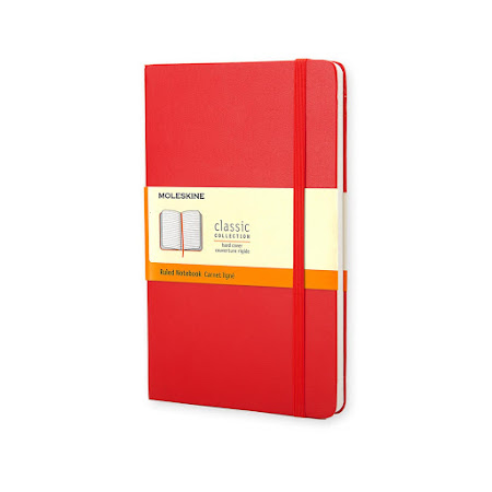 Classic Hard Cover Pocket Red