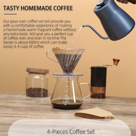 Pour over kaffesæt - komplet sæt til pour over kaffe