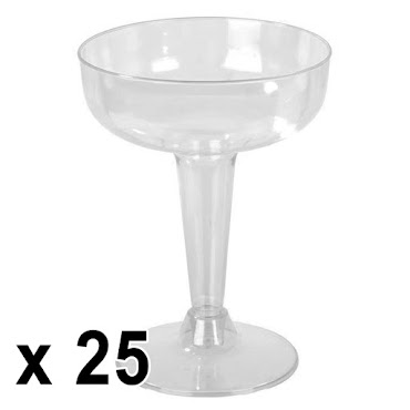 25 stk. Prosecco Glas