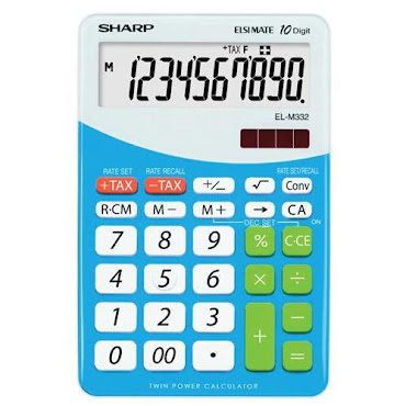 SHARP EL-M332B blå