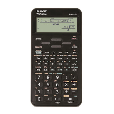 SHARP EL-W531TL Sort og Rød