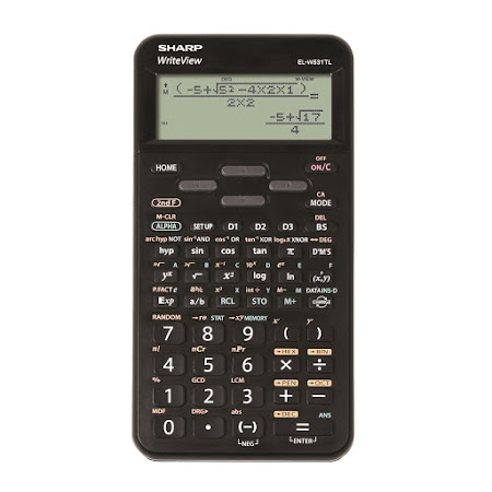 SHARP EL-W531TL Sort og Rød