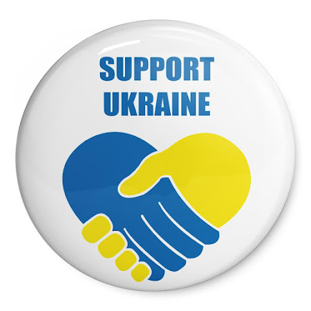 Støt Ukraine Badge (32 mm)