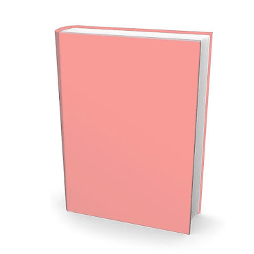 Strækbart bogbind af stof - Pink