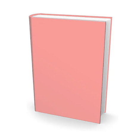 Strækbart bogbind af stof - Pink