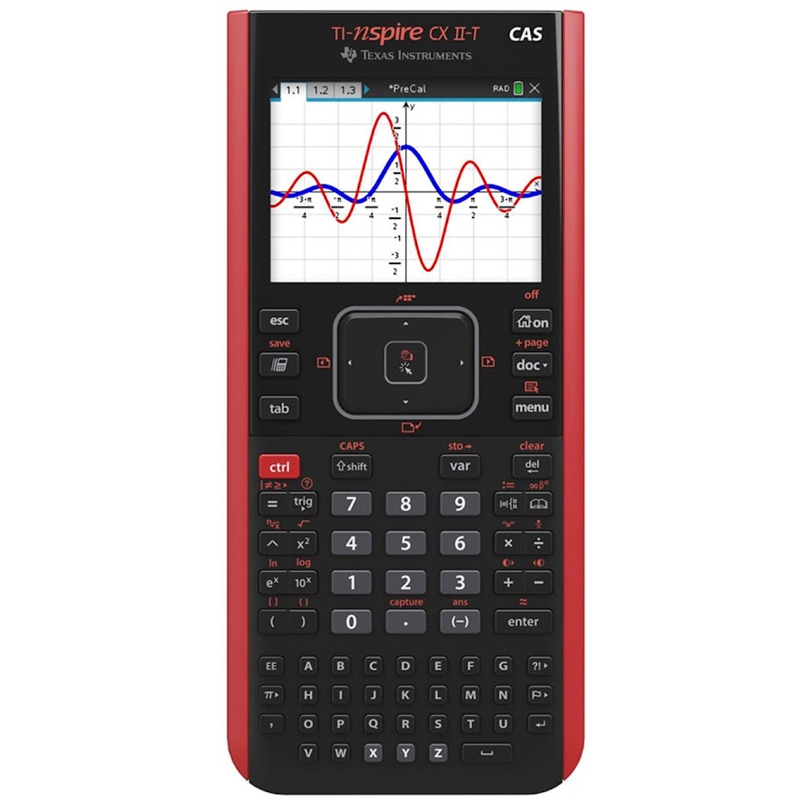 TI Nspire CX II-T CAS grafregner + software