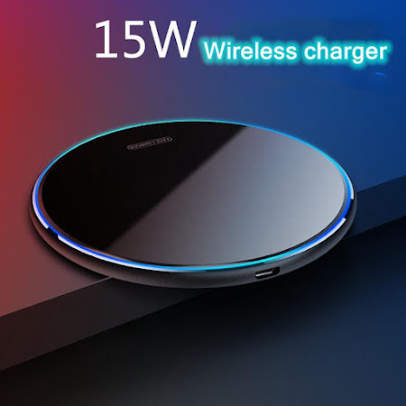 Universal trådløs mobiloplader 15w