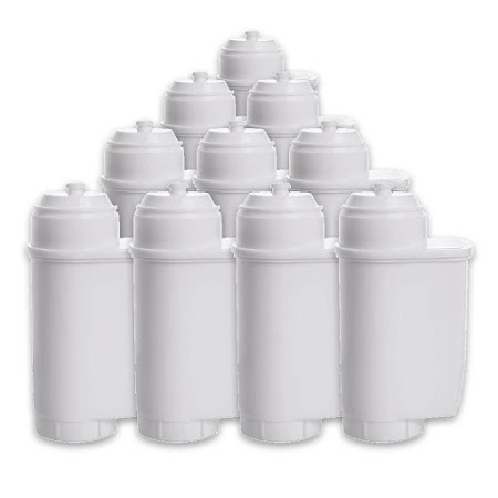 10 stk. Vandfilter til Bosch, Siemens, Neff, Gaggenau og Brita (CMF004 / TZ70003)