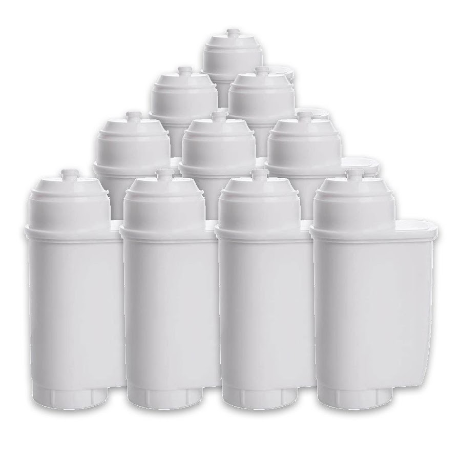10 stk. Vandfilter til Bosch, Siemens, Neff, Gaggenau og Brita (CMF004 / TZ70003)