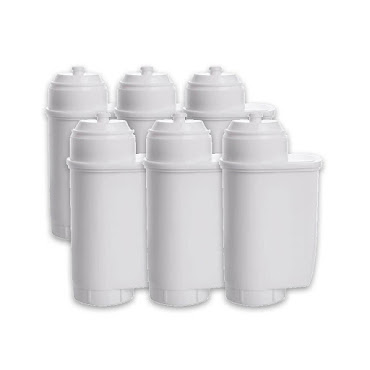 6 stk. Vandfilter til Bosch, Siemens, Neff, Gaggenau og Brita (CMF004 / TZ70003)